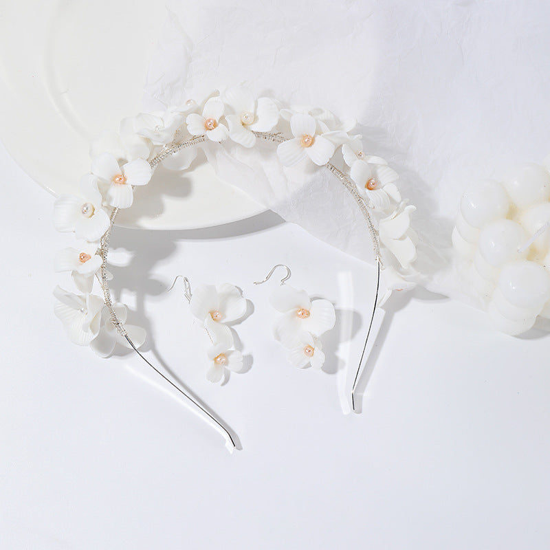 Crown Hair Accessories Handmade Ceramic