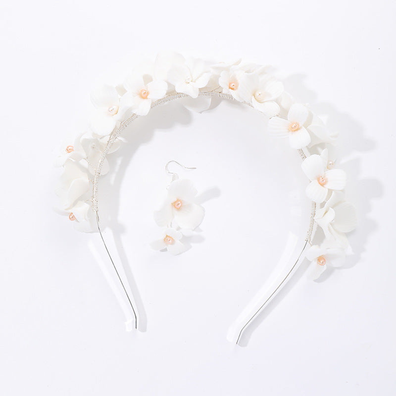 Crown Hair Accessories Handmade Ceramic