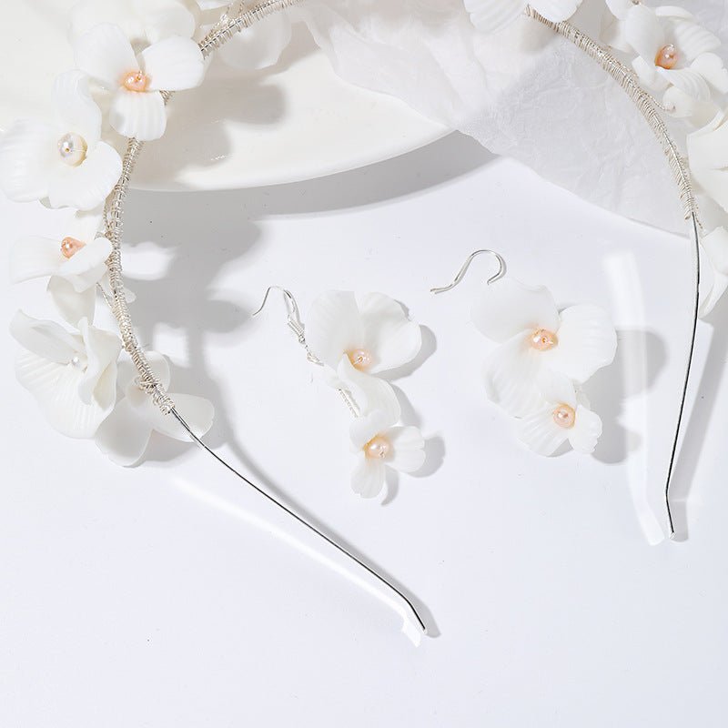 Crown Hair Accessories Handmade Ceramic