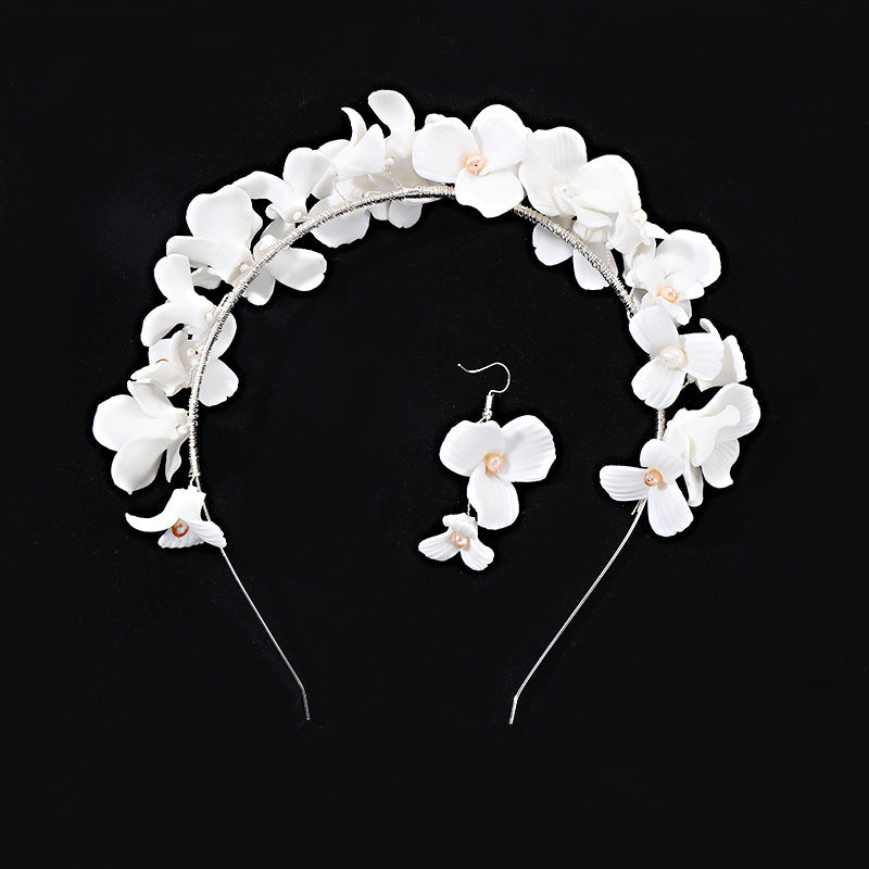 Crown Hair Accessories Handmade Ceramic