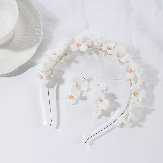 Crown Hair Accessories Handmade Ceramic