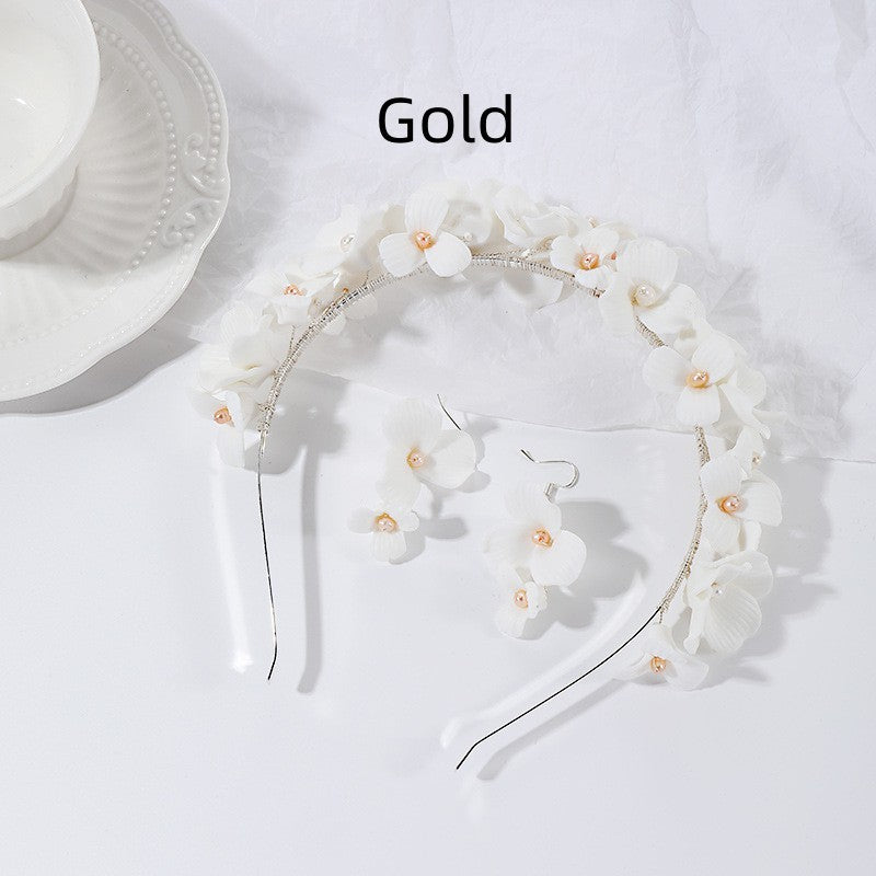 Crown Hair Accessories Handmade Ceramic
